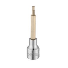사타 롱 육각 비트 소켓 10mm 25206, 1개