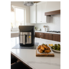 독일모티프매트 에어프라이어 받침대 열차단, 1.다크녹회색 쇼트, 1개