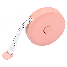 迷你圓形伸縮捲尺 量衣軟尺 皮尺【WJ0020】, 1個