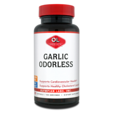 OLYMPIAN LABS 大蒜無味軟膠囊, 100顆, 1罐
