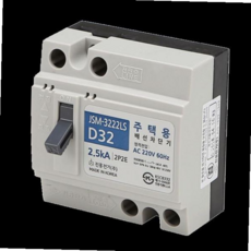 주택용 2.5KA 2P 배선차단기 D32(A) JSM 3222LS 대 59000EA 1EA, 본상품