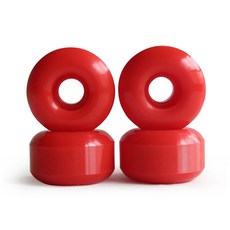 95A 스케이트 보드 다운 스피드 액세서리 슬라이딩 도로 52X32MM 바퀴, 빨간, 1개