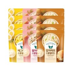 삼립 피그인더가든 냉장 파우치형 스쿱샐러드 12봉 골라담기, 에그마요 6입 + 감자마요 6입