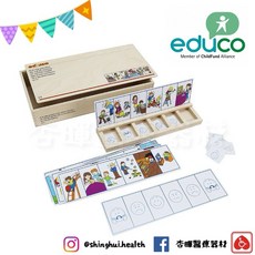 educo 讀懂情緒覺察遊戲 手眼協調 視覺追視 認知學習 兒童益智玩具, 1個