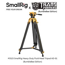 SmallRig x 變形金剛聯名款 重型液壓雲台三腳架 AD-01 大黃蜂版, 1個