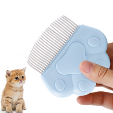 VANLUEE 宠物打薄开结梳 猫咪狗狗去浮毛梳 长短毛护理, 1個, 猫爪梳(5045)