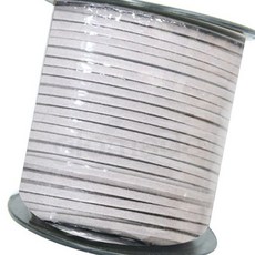 글샵 롤 가죽공예끈 대 회색 납작가죽끈