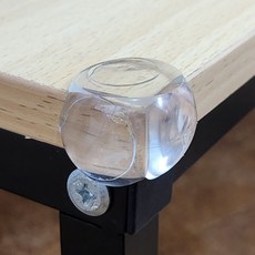 일상을 디자인하다 (디자인인도어) 투명 T형 모서리 보호대 부상방지, 대