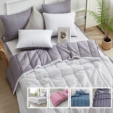 사계절 데이데이 핑크 소프트 마이크로 침대패드SS