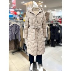트리아나 소고 후드넥 벨티드 구스 롱 패딩 TJ4FA20_A 45335098 2694000