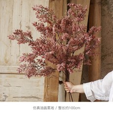 서리꽃 조화 인테리어 오브제, A (조화만)