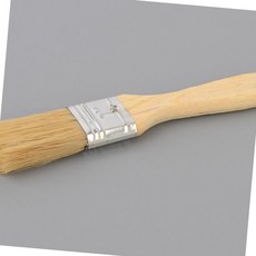 VibeMart 소형 나무 손잡이 자연모 브러쉬 작업용 페인트 붓 공예 용품, 2.5cm