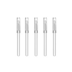 홈블리스마켓 일회용 실리콘 립 브러쉬 5개세트, 1세트