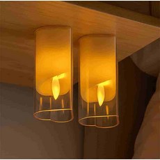 완자마켓 LED 하트 흔들리는 양초 12P