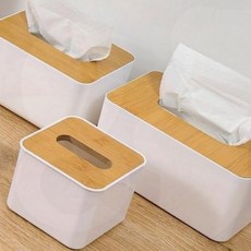 휴지 보관함 원목 우드 가정 업소 인테리어 화장지 식탁, 1개, yuna  01.휴지케이스(소형)