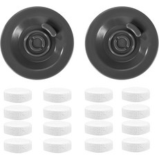 닌자 럭스 카페 및 에스프레소 머신용 머신 클리닝 디스크 2pcs 54mm2.13인치 ES870XLBES878BSSBES880BES840XLBES810BSS와 호환 가능