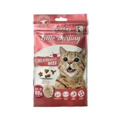 Hulucat 卡滋 化毛潔牙餅 貓零食 潔牙餅, 1個, 牛肉(紅色),150g