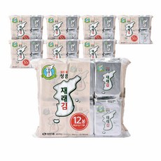 [성경김본사] 지도표성경김 재래 식탁김 4g 12봉 x 8개, 96개