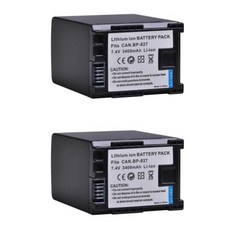 BP-808 BP-809 BP-819 배터리 HG31 XA10 HF20 HF10 HF100 HF100E HG20 HG21 HF11 HFS100 827 BP-827 BP827 34, 02 2x Battery, 02 2x Battery