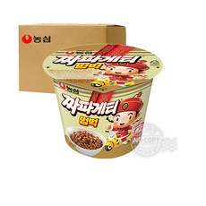 컵라면/PRC_[박스] 농심 짜파게티범벅 70g 30입/사무실 회사 탕비실 모임 캠핑 학원 교회 야유회, 1개