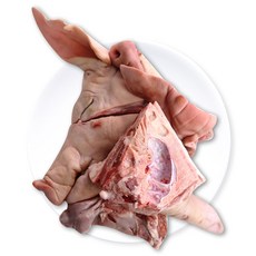 (배터짐) 돼지국밥 통 돼지머리 순대국 돼지 머리고기 (일요일&당일발송), 냉동 통돼지머리 내외, 1개