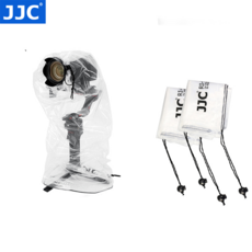 JJC 카메라 레인커버 RI-ST1 DSLR 방수 2개 렌즈 보호 스태빌라이저 덮개 라지 소니 캐논