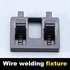1pc 전선 용접 고정 장치 안정화 와이어 홀더 미끄럼 방지 이중 클램프 납땜 도구 액세서리