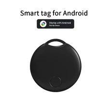Xiaomi Google 내 장치 찾기 애완 동물을 Bluetooth 추적기 Anti-Loss GPS 로케이터 실시간 방수 안드로이, 04 Black