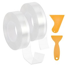 NBEADS 3롤 32.8야드 자동차 도어 엣지 가드 4.8cm(1.9인치) 투명 범용 도어 씰 가드 절단 가능한 캐비닛 도어 범퍼 플라스틱 스크레이퍼 아크릴 엣지 가드 보호, 21.8Yards X 0.71 inch