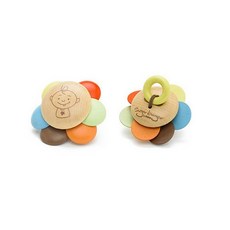 슈가부거 픽어부 베이비 딸랑이, 칼라, 3개