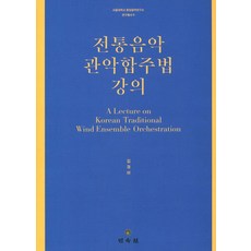傳統音樂管樂合奏法講座, 金慶兒 著, 民俗院