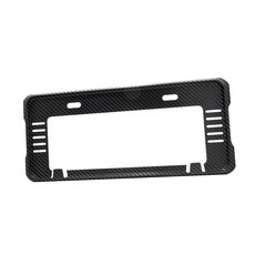 【G-SPEED】碳纖紋車牌框 6碼7碼通用 牌框 牌照框 碳纖維車牌框 卡夢車牌框 車牌裝飾 車牌保護框, 1個, G-SPEED 單片裝(無配件包)