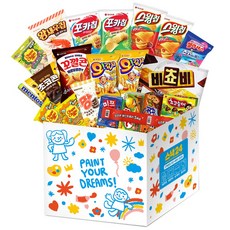 스낵24 킹드림 인기스낵 킹과자 선물세트, 1세트