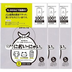 일본 강력 냄새차단 니오이냐이 기저귀 봉투 고양이배변 음식물처리 봉투 500매