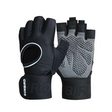 아트박스/썬버드 정품 썬버드 고급 헬스장갑 SB886 블랙 M L, 단일옵션