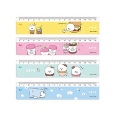 아이비스 15cm 직자, 옐로우+핑크+민트+블루, 4개