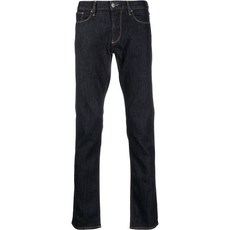 엠포리오아르마니 미드라이즈 슬림 핏 진