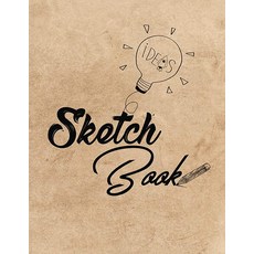 Sketch Book: Large Notebook Kraft for Drawing Doodling or Sketching Painting : 120 Pages White, Sketch Book: Large Notebook Kr