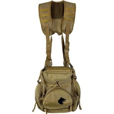 필드크래프트 쌍안경 하네스 가슴팩 필드 팩 케이스 남녀용 카메라 광학기기 거리측정기 장비 그린 코요테 브라운