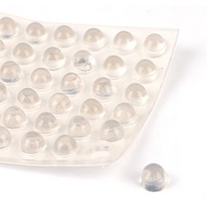 Oror 투명 도트 스티커 범퍼스티커, 11mm (24개)