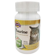 Zippets 吉沛思 貓咪牛磺酸心血管保健顆粒 80g，添加DHA Omega-3 維生素C 維生素B，支持心血管與整體健康, 1個, 貓咪牛磺酸心血管保健顆粒80g