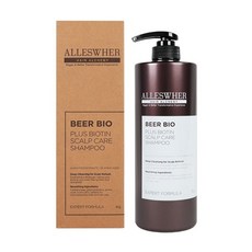 알레스버 비어 바이오 스칼프 샴푸 1kg 모발 감소, 1개