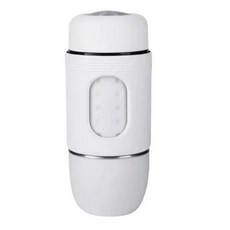 Staresso 便攜式咖啡機 手動操作膠囊咖啡機 露營戶外適用, 白色, SP200M Mini