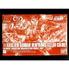 日玩堂 HG 1/144 重武裝鋼彈 台場鋼彈基地限定 透明版 彩透 新機動戰記鋼彈W, 1個