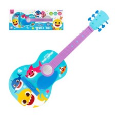 바니랜드 기타 핑크퐁 아기상어 멜로디기타 멜로디기타 기타완구 기타장난감, 상세페이지 참조, 1개