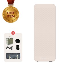 제커 캠핑 에어매트 10cm 자충 전동 자동 펌프 랜턴기능