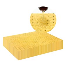 ZNDAW 오일 흡수 패드 10개 33 x 25.4cm13 10인치 무게 딤플 폴리프로필렌 매트 및 유체용 자동차 작업장용 범용 수분 매트 흘림 방지 용품 193086, 30개, 50.8cm x 38.1cm(20인치 x 15인치),