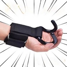 웨이트 리프팅 그립 손목 스트랩 핸드바 헬스 풀업 피트니스 파워 장갑, Upgrade hook
