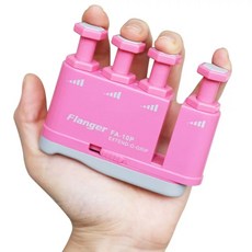 기타 손가락 연습 코드기 지력기 기타코드연습기 4핀, 1개, 핑크 3파운드
