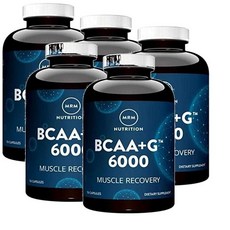 엠알엠 BCAA+G 6000 머슬 리커버리 캡슐 MRM Muscle Recovery, 150정, 5개